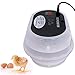 Smartxchoices Digital Mini Egg Incubator 9-12 Eggs with Fully Automatic Turning Humidity Control Poultry Hatcher for Chickens Ducks Goose Birds