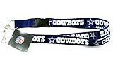 Dallas Cowboys (Navy Lanyard) NFL Official footballs Key Chain