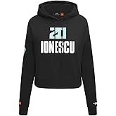 Pro Standard WNBA womens Womens Wnba New York Liberty Classic Player Brushed Back French Terry Cropped Pullover Hoodie