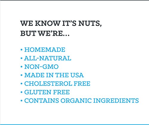 BobbySue's Nuts Its Raining Chocolate 8oz Jar, All Natural Nut Mix of Almonds, Pecans, and Cashews - Thumbnail 3