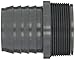 Spears 1436 Series PVC Tube Fitting, Adapter, Schedule 40, Gray, 1-1/4