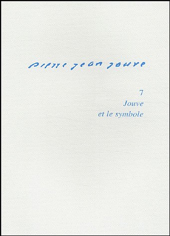 Jouve et le symbole