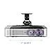 QualGear PRB-717-Blk Ceiling Mount Projector Accessory,Black Mount