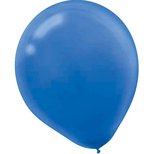 Bright Royal Blue Latex Balloons - 5" (Pack Of 50) - Perfect For Any Event