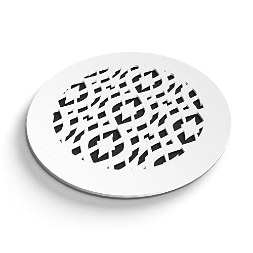 Saba Air Vent Cover Grille Acrylic Plexiglass 8" Round Duct Opening