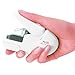 Plus Paper Clinch Compact Staple-Free Stapler, Heavy Duty, Pink