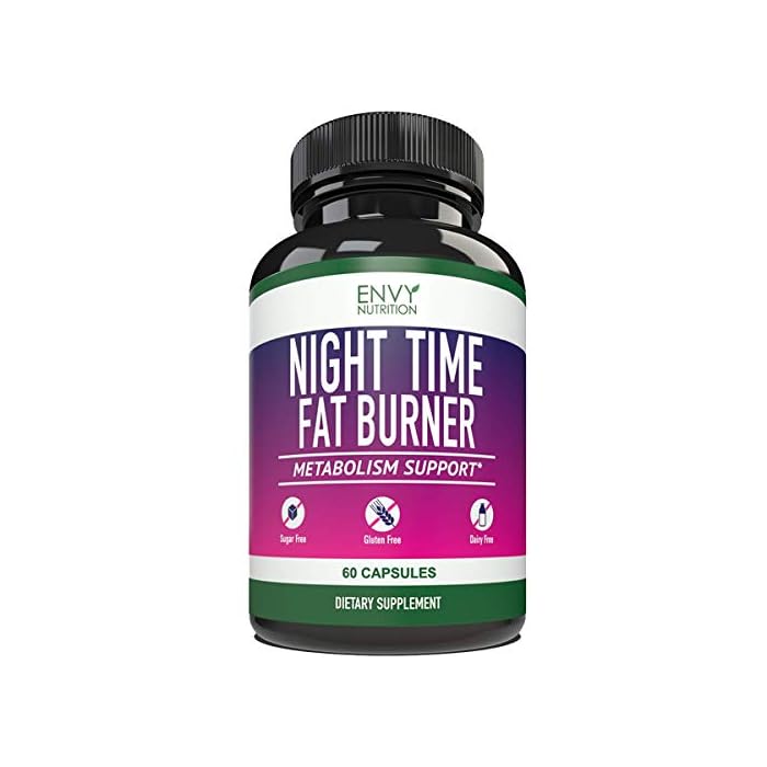 Night Time Fat Burner - Carb Blocker, Metabolism Booster, Appetite Suppressant and Weight Loss Diet Pills for Men and…