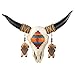 Hand Painted Southwestern Skull Wall Art