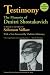 Testimony: The Memoirs of Dmitri Shostakovich (Limelight) by Solomon Volkov, Dmitri Shostakovich