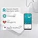 1byone Body Fat Scale with iOS and Android App Smart Wireless Digital Bathroom Scale for Body Weight, Body Fat, Water, Muscle Mass, BMI, BMR, Bone Mass and Visceral Fat, White