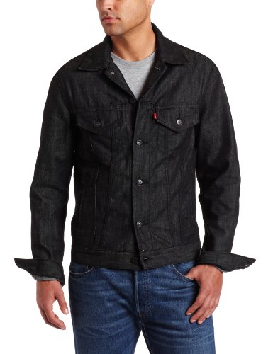 Levi's Men's Trucker Jacket (Also Available in Big Tall), Black