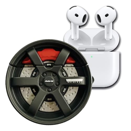 Animated Car Wheel Airpods Gen 4 Case