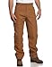 Carhartt Men's Firm Duck Double-Front Work Dungaree Pant - 33W x 32L - Carhartt Brown