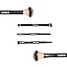 XUCOO 5 Pcs Professional Makeup Brushes Set Foundation Contour Blending Eyeshadow Lip Brush Blush Brush Travel set
