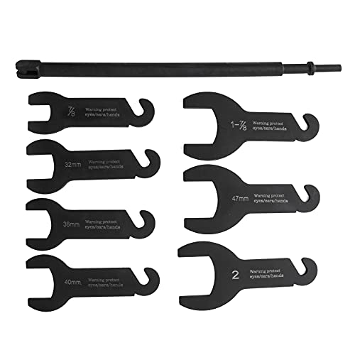 Fumrtcy Pneumatic Fan Clutch Wrench Set Removal Tool Kit 8Pcs Installs
