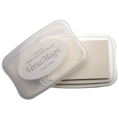 Tsukineko Full-Size VersaMagic Chalk-Finish, Cloud White