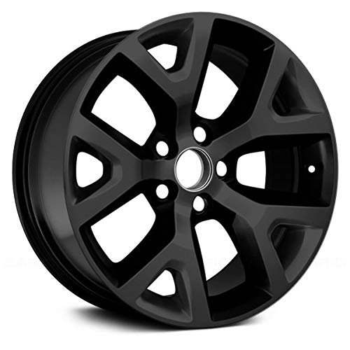 Multiple Manufactures ALY09131U45 Black Wheel with Painted and Meets All Federal Motor Safety Standards (17 x 7.5 inches /5 x 127 mm, 31 mm Offset)