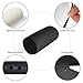 Dreamer Car Neck Pillow for Car/High Density Memory Foam Car Neck Support Roll Neck Pillow for Neck Fatigue Relief, Black