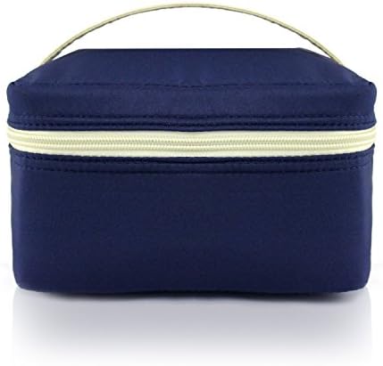 Jacki Design Mama &amp; Me Collection Lunch Box Thermal Bag, Blue Color and Beige Details