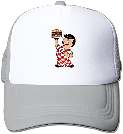 Avis N Bob's Burgers Mesh Hat Trucker Caps Ash