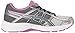 ASICS Women's Gel-Contend 4 Running Shoe, Silver/Campanula/Carbon, 8.5 M US
