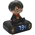 Lexibook - Harry Potter Digital Alarm Clock for Kids with Night Light Snooze, Childrens Clock, Luminous Harry Potter, Black Colour - RL800HP
