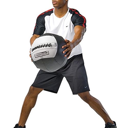 Dynamax Medicine Ball, Accelerator II, 10 Pounds, Black/Gray (24010)