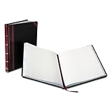 Boorum & Pease Columnar Book, Record Rule, Black Cover, 150 Pgs, 10-3/8 x 8-1/8