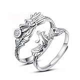 TIDOO Jewelry Couples His and Hers Dragon and