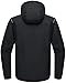 wantdo Men's Mountain Skiing Jacket Snowboarding Jackets Waterproof Winter Snow Coat Windproof Raincoat