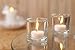 Hosley Set of 24 Heavy Clear Chunky Glass Tea Light LED Votive Candle Holders 2.4 Inch High. Ideal for Weddings Parties Spa Aromatherapy Bridal Setting Reiki Meditation O9