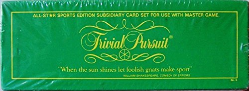 Trivial Pursuit All-Star Sports Edition (Subsidiary card set for use with Master Game)Outdated Version