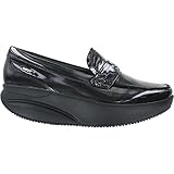 MBT Women's Jaha Moc Slip On Loafer, Black