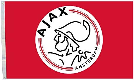Melon Seeds UEFA Team Logo Amsterdamsche Football Club Ajax N.V. Flag 3*5 Foot