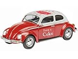 1966 Volkswagen Beetle Coca Cola Red 1/43 by Motorcity Classics 440030