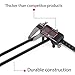 Wallniture Wine Glass Holder Stemware Rack Wall Mountable Heavy Duty Thick Wrought Iron Black 15 Inch Set of 2