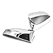 Sizver Chrome Door Mirror Covers for 12-17 Toyota Camry/13-17 Venza/Avalon/Corolla/12-15 Yaris w/o Signal Light