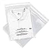 Spartan Industrial || 100 Count - 10" X 13" Self Seal Clear Poly Bags with Suffocation Warning for Packaging, T Shirts & FBA (More Sizes Available) - Permanent Adhesive primary
