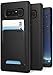 Ringke Slim Compatible with Galaxy Note 8 Case (Advanced Accessory Kit) Superior Slender (Attachable Wallet Card Slot) Precise Contour Lightweight & Fashionable Cover Galaxy Note8 - SF Black