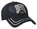 Harley-Davidson Women's Spiked Monogram Frayed H-D Baseball Cap w/Silver Wings