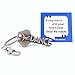 key2Bme Dance Key - Dancer Keychain & Inspirational Quote - The Cute Cool Fun Unique Small Team Gift Under $10 for Giving Kids Teens Friends Girls Coach Ballet tap Jazz Hip hop Broadway Theater
