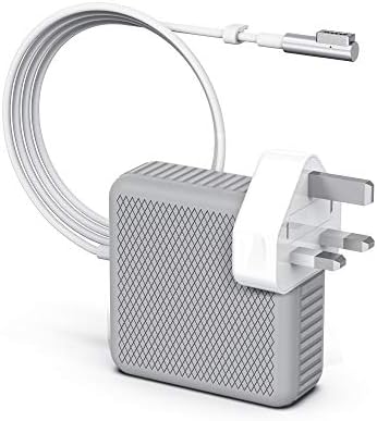 SUAMLAND Compatible with MacBook Charger, MacBook Pro Charger Replacement 60W Magsafe 1 L-Tip Power Adapter Charger Work With MacBook Air 11" & 13" and MacBook Pro 13" Before Mid 2012 (A1278)