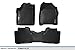 MAXLINER Custom Fit Floor Mats 2 Row Liner Set Black Compatible with 2009-2015 Honda Pilot