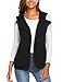 Beyove Women's Sleeveless Hooded Vest Casual Slim Fleece Waistcoat Jacket Coat Tops with Pocket