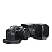 Megagear Leica V-Lux (Typ 114) Ever Ready Genuine Leather Camera Case And Strap, With Battery Access - Black - MG549