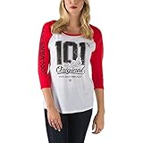 Vans Women's Disney Dalmatians 101 Original Pup 3/4 Sleeve Baseball T-Shirt