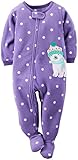 Carter's Little Girls' Dotted Footie (Toddler)