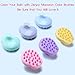 Hair Scalp Massager Shampoo Brush, Zenpy Scalp Massage, Scalp Scrubber and Dandruff Brush for Scalp Care Hair Cleaning Shower, Soft Silicone Comb for Men, Women, Kids and Pet Hair Deep Cleaning -Pink