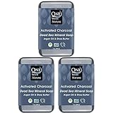 DEAD SEA Salt CHARCOAL SOAP 3 pk – Activated