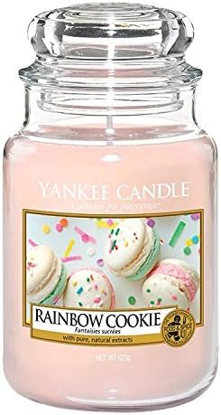 Yankee Candles Rainbow Cookie Large Jar Candle,Fresh Scent
